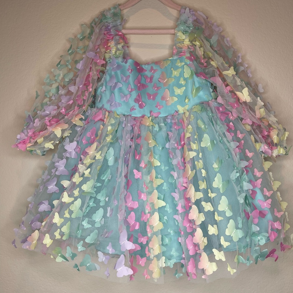 3D butterfly babydoll dresses by Rue Muu.